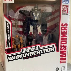 Hasbro Netflix Transformers War for Cybertron Trilogy Maximal Optimus Primal NEW